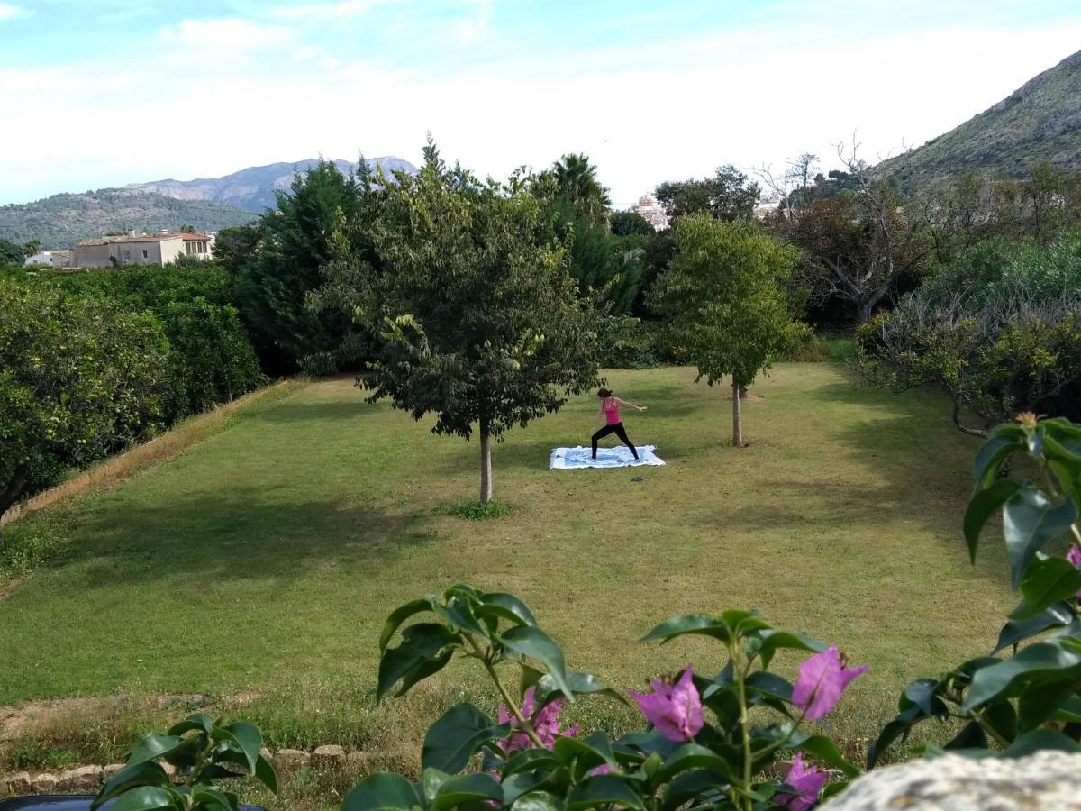 Casa Rural Con Encanto, 4 Hab Con 4 Banos Completos En Suite, Piscina Y Campo Privado Pedreguer Ngoại thất bức ảnh